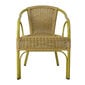 Kėdė Bambus, smėlio spalvos kaina ir informacija | Lauko kėdės, foteliai, pufai | pigu.lt