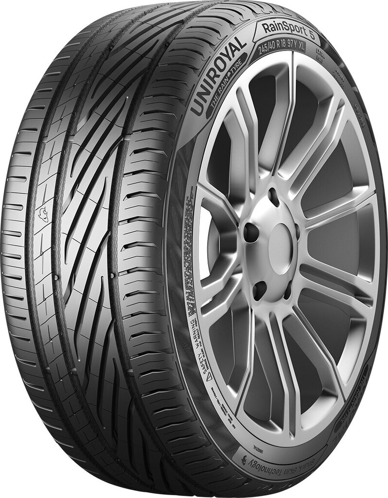 Uniroyal RainSport 5 205/55R16 91 W цена и информация | Vasarinės padangos | pigu.lt