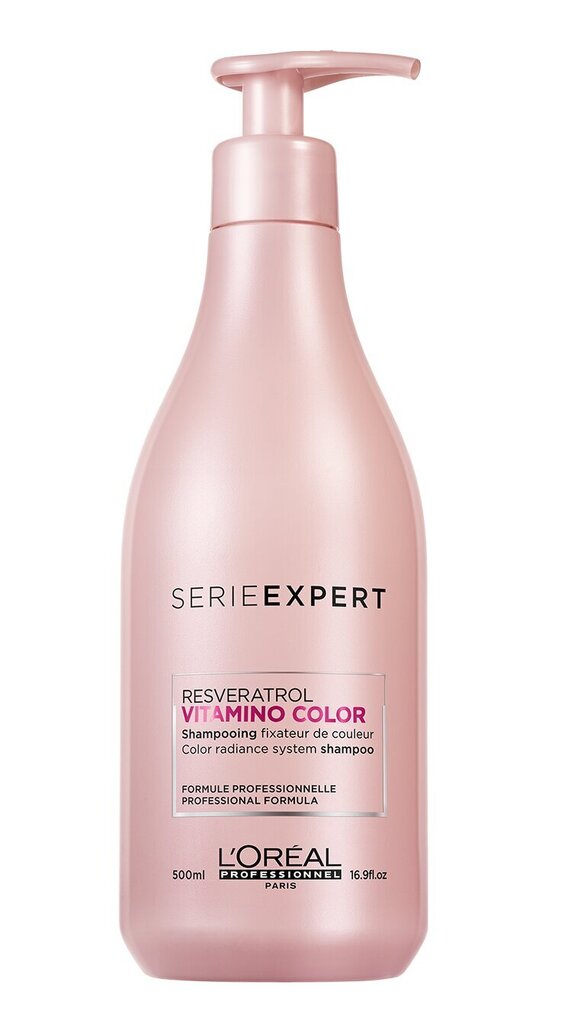 Šampūnas dažytiems plaukams L'Oreal Professionnel Serie Expert Vitamino Color 500 ml цена и информация | Šampūnai | pigu.lt