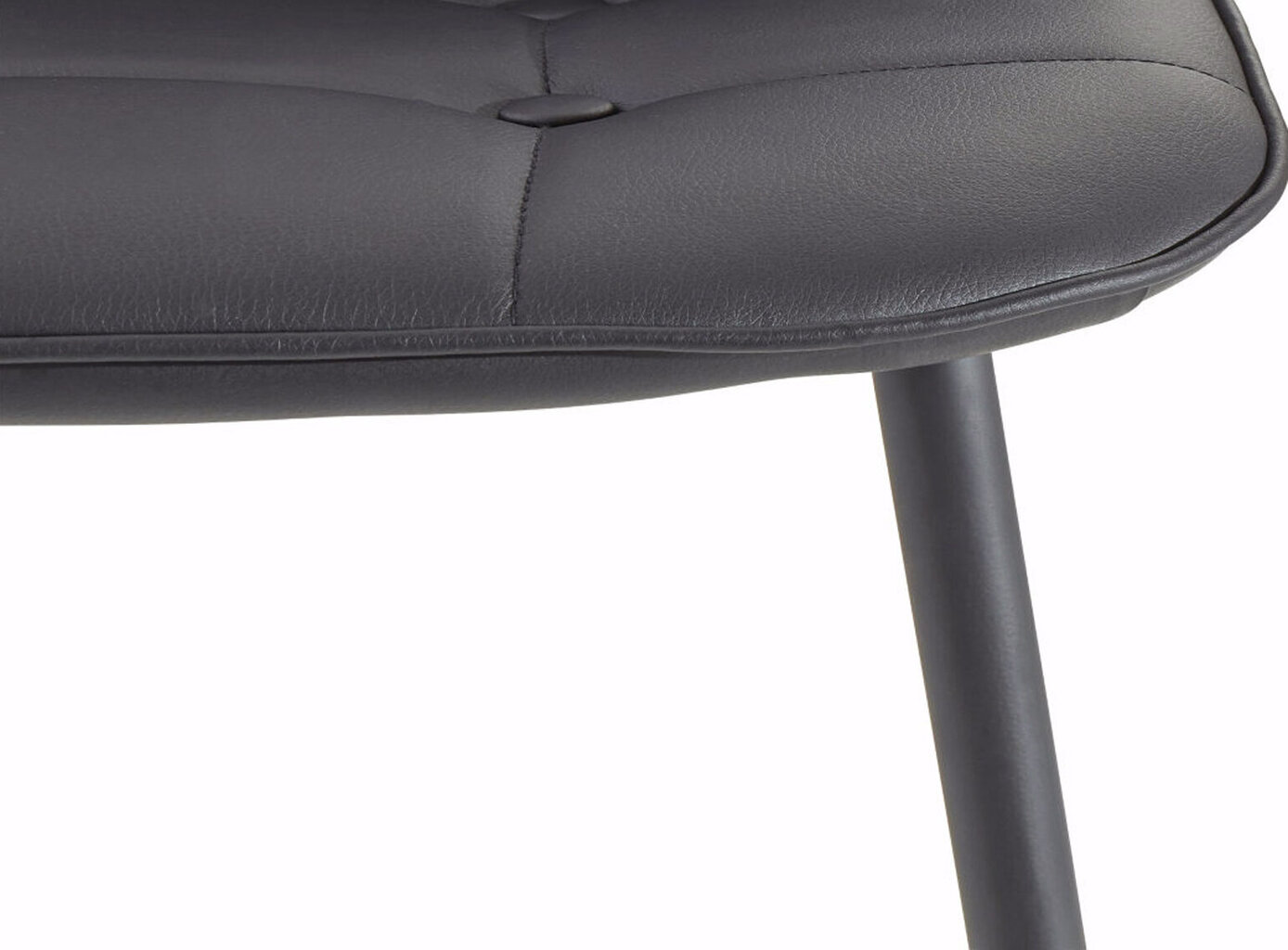 4-ių valgomojo kėdžių komplektas Notio Living Tito, juodas kaina ir informacija | Virtuvės ir valgomojo kėdės | pigu.lt