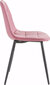 4-ių valgomojo kėdžių komplektas Notio Living Tito, rožinis цена и информация | Virtuvės ir valgomojo kėdės | pigu.lt