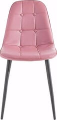 4-ių valgomojo kėdžių komplektas Notio Living Tito, rožinis kaina ir informacija | Virtuvės ir valgomojo kėdės | pigu.lt