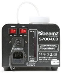 „BeamZ S700LED“ kompaktiškas dūmų aparatas kaina ir informacija | Dekoracijos šventėms | pigu.lt