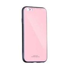 TakeMe GLASS glossy slim back cover case for Samsung Galaxy A50 (A505F) / A30 (A305F) Pink kaina ir informacija | Telefono dėklai | pigu.lt