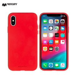 Чехол Mercury Goospery "Silicone Case" Apple iPhone 11 красный цена и информация | Чехлы для телефонов | pigu.lt
