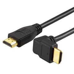 Sbox HDMI-HDMI 1,4 M/M 90 1,5 м HDMI-90-15 цена и информация | Кабели и провода | pigu.lt