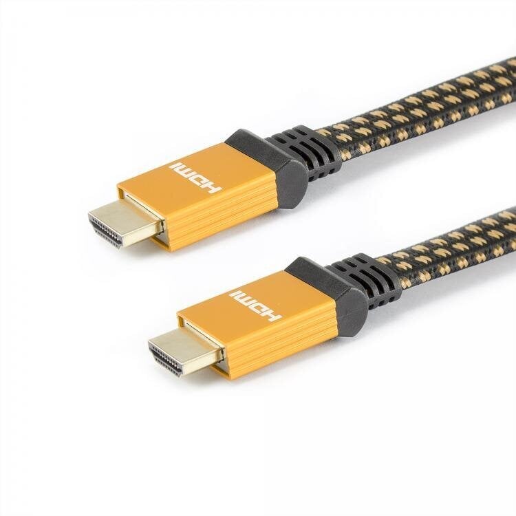 Sbox HDMI20-HQ-15, HDMI-HDMI 2.0 Male/Male, 1.5m kaina ir informacija | Kabeliai ir laidai | pigu.lt