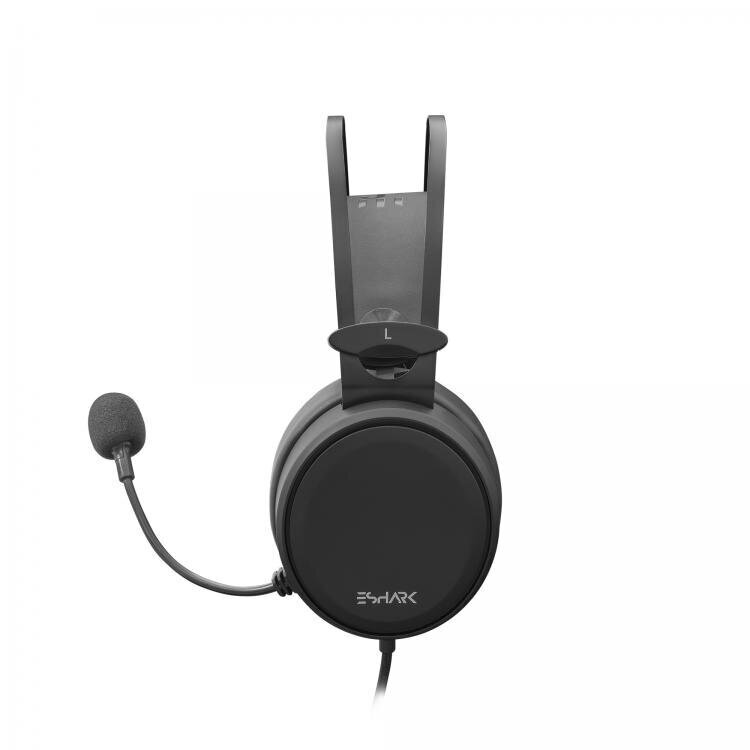 eShark Gaming Headset KUGO ESL-HS2 Black kaina ir informacija | Ausinės | pigu.lt