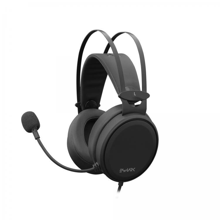 eShark Gaming Headset KUGO ESL-HS2 Black kaina ir informacija | Ausinės | pigu.lt