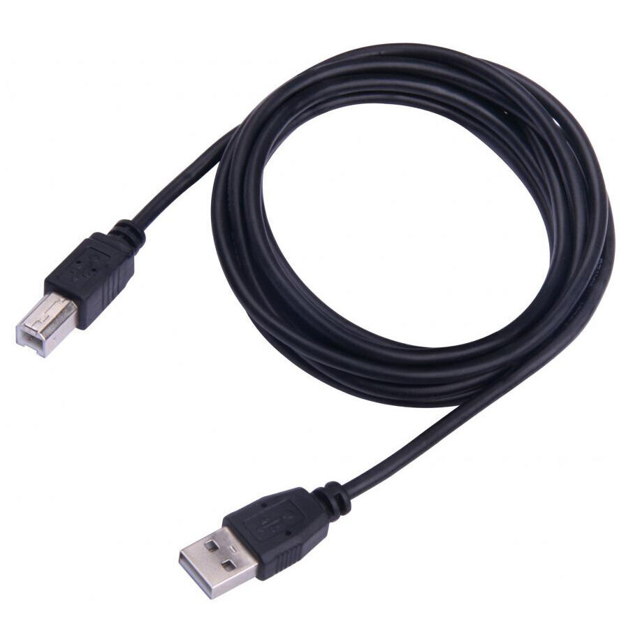 Sbox USB-1015, USB A-B M/M, 5m kaina ir informacija | Kabeliai ir laidai | pigu.lt
