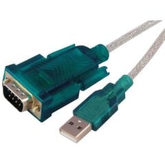 Sbox USB-RS232, USB A M.-> RS-232 M, 2 m kaina ir informacija | Kabeliai ir laidai | pigu.lt