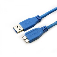 Sbox USB30-MICROUSB, USB 3.0 A. -> Micro USB 3.0 B. M/M, 1.5 m kaina ir informacija | Kabeliai ir laidai | pigu.lt
