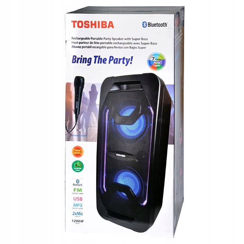 Toshiba TY-ASC65, juoda цена и информация | Garso kolonėlės | pigu.lt