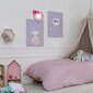 Milagro vaikiškas sieninis šviestuvas Amore Dark Pink kaina ir informacija | Vaikiški šviestuvai | pigu.lt