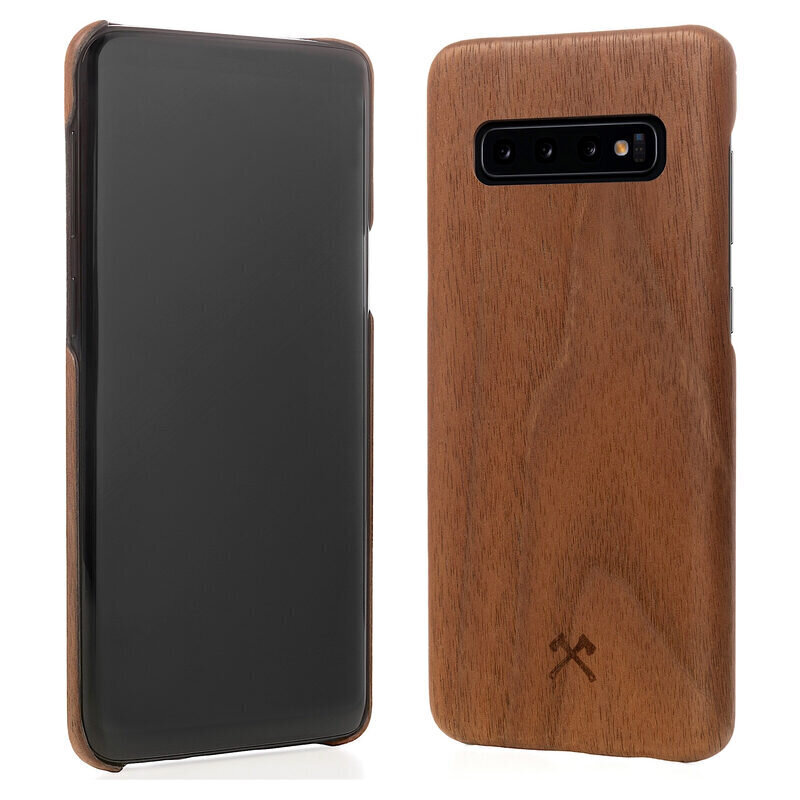 Woodcessories EcoCase, skirtas Samsung S10+, walnut (eco294) цена и информация | Telefono dėklai | pigu.lt