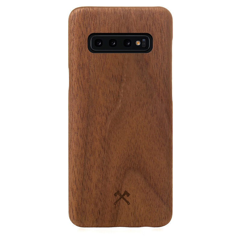 Woodcessories EcoCase, skirtas Samsung S10+, walnut (eco294) цена и информация | Telefono dėklai | pigu.lt