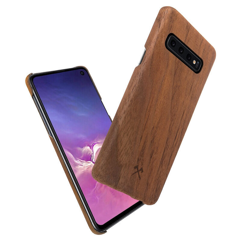 Woodcessories EcoCase, skirtas Samsung S10+, walnut (eco294) цена и информация | Telefono dėklai | pigu.lt