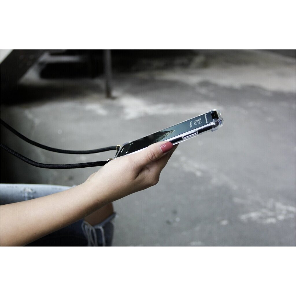 Lookabe Necklace, skirtas iPhone Xr, gold black (loo004) kaina ir informacija | Telefono dėklai | pigu.lt