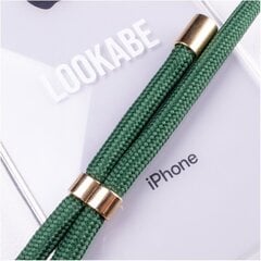 Lookabe Necklace, skirtas iPhone Xs Max, gold green (loo015) цена и информация | Чехлы для телефонов | pigu.lt