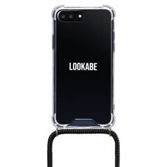 Lookabe Necklace, skirtas iPhone 7/8+, gold black (loo002) kaina ir informacija | Telefono dėklai | pigu.lt