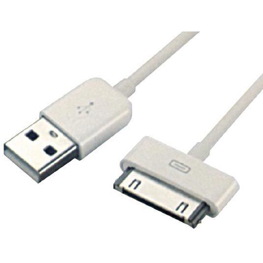 Sbox USB 2.0 -> 30-pin, 2m kaina ir informacija | Laidai telefonams | pigu.lt
