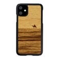 Чехол MAN&WOOD для iPhone XS Max, черный