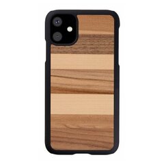 Чехол MAN&WOOD для iPhone XS Max, черный цена и информация | Чехлы для телефонов | pigu.lt