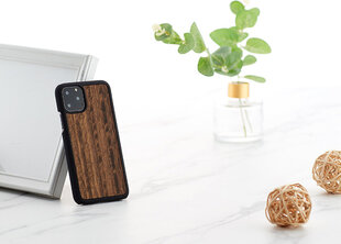 Чехол MAN&WOOD для iPhone XS Max, черный цена и информация | Чехлы для телефонов | pigu.lt