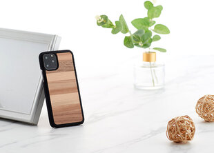 Чехол MAN&WOOD для iPhone XS Max, черный цена и информация | Чехлы для телефонов | pigu.lt