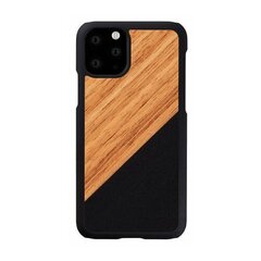 Чехол MAN&WOOD для iPhone XS Max, черный цена и информация | Чехлы для телефонов | pigu.lt