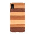 Чехол MAN&WOOD для iPhone XS Max, черный