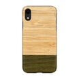 Чехол MAN&WOOD для iPhone XS Max, черный