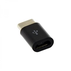 Sbox Micro USB 2.0 F. -&gt; TYPE C M. белый AD.USB-C W цена и информация | Адаптеры, USB-разветвители | pigu.lt