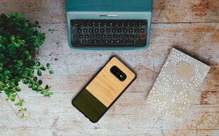 MAN&WOOD SmartPhone case Galaxy S10e bamboo forest black цена и информация | Чехлы для телефонов | pigu.lt