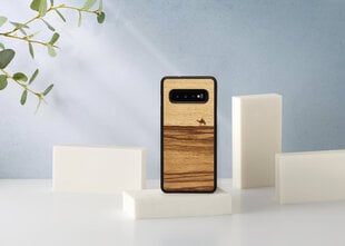 MAN&WOOD SmartPhone case Galaxy S10 terra black цена и информация | Чехлы для телефонов | pigu.lt