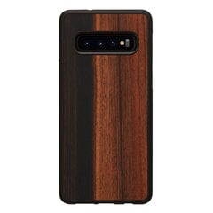 MAN&WOOD SmartPhone case Galaxy S10 ebony black цена и информация | Чехлы для телефонов | pigu.lt