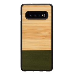 MAN&WOOD SmartPhone case Galaxy S10 bamboo forest black цена и информация | Чехлы для телефонов | pigu.lt