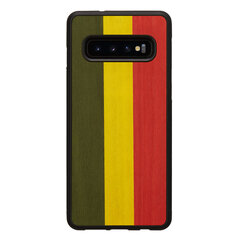 MAN&WOOD SmartPhone case Galaxy S10 reggae black цена и информация | Чехлы для телефонов | pigu.lt