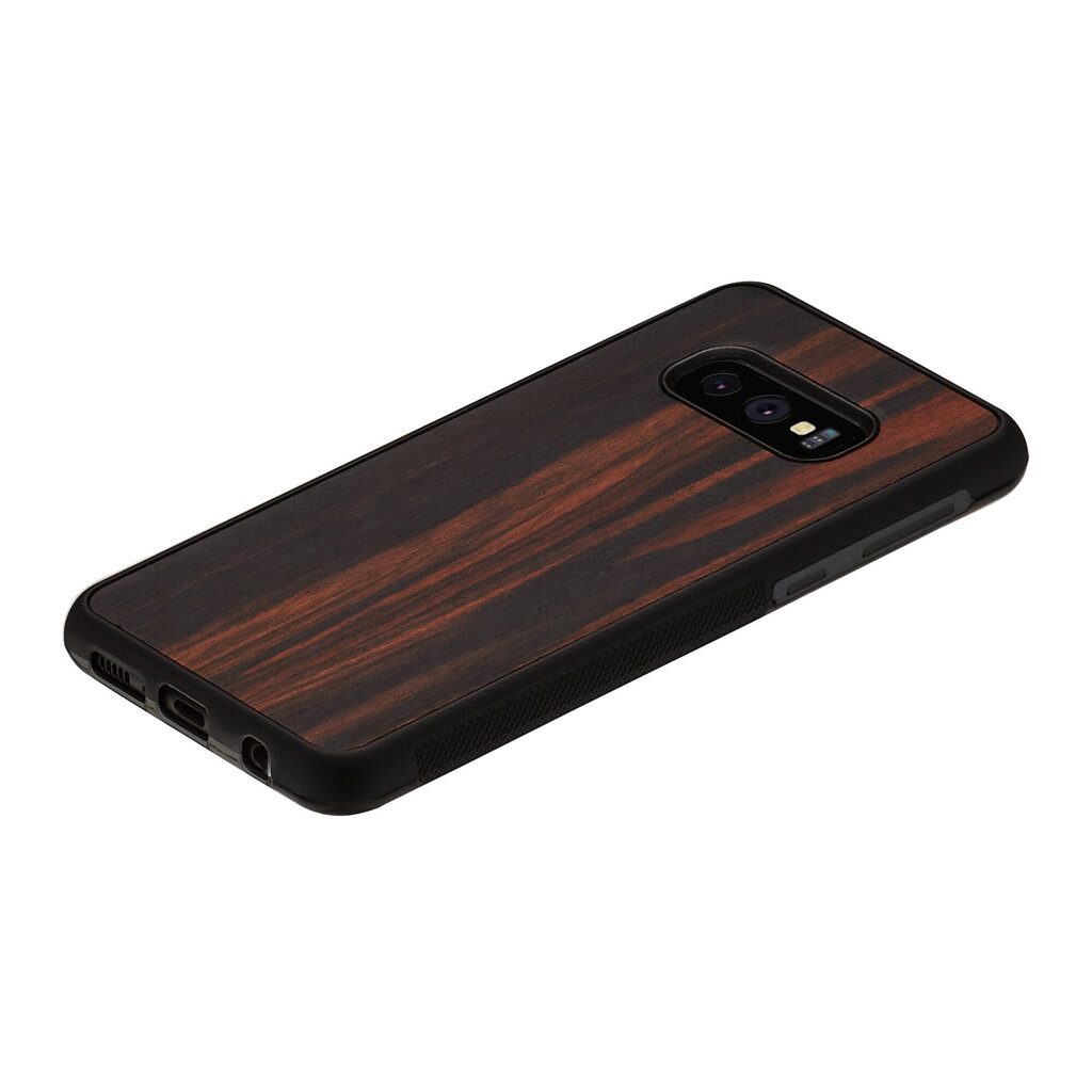 Man&Wood Nugarėlė skirta Samsung Galaxy S10 Lite, Ebony, ruda цена и информация | Telefono dėklai | pigu.lt