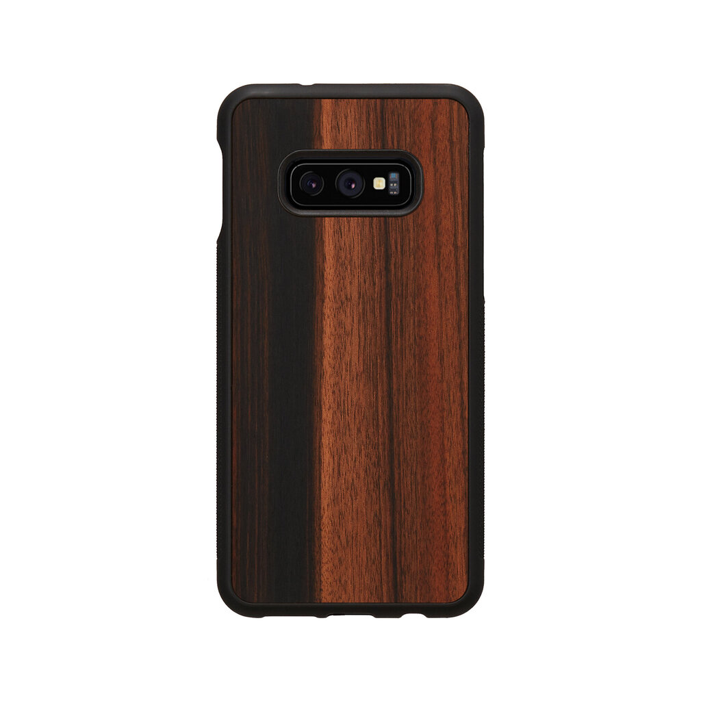 Man&Wood Nugarėlė skirta Samsung Galaxy S10 Lite, Ebony, ruda цена и информация | Telefono dėklai | pigu.lt