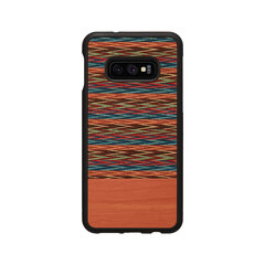 MAN&WOOD SmartPhone case Galaxy S10e browny check black цена и информация | Чехлы для телефонов | pigu.lt