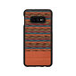 Man&Wood Nugarėlė skirta Samsung Galaxy S10 Lite, Browny check, Juoda цена и информация | Telefono dėklai | pigu.lt