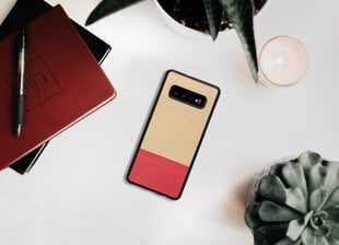 MAN&WOOD SmartPhone case Galaxy S10 Plus miss match black цена и информация | Чехлы для телефонов | pigu.lt