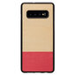 Man&Wood Nugarėlė skirta Samsung Galaxy S10 Plus, Miss match, ruda kaina ir informacija | Telefono dėklai | pigu.lt