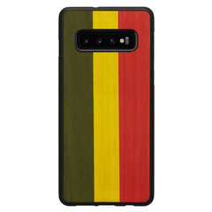 MAN&WOOD SmartPhone case Galaxy S10 Plus reggae black цена и информация | Чехлы для телефонов | pigu.lt