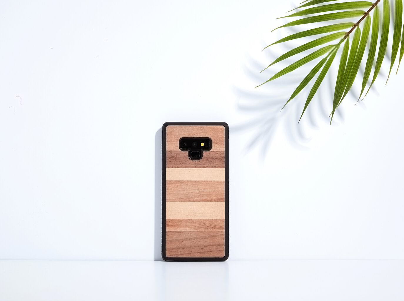 Man&Wood Nugarėlė skirta Samsung Galaxy Note 9, Sabbia, Juoda kaina ir informacija | Telefono dėklai | pigu.lt