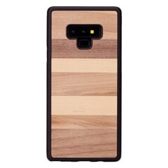 Man&Wood Nugarėlė skirta Samsung Galaxy Note 9, Sabbia, Juoda kaina ir informacija | Telefono dėklai | pigu.lt