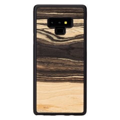 MAN&WOOD SmartPhone case Galaxy Note 9 white ebony black цена и информация | Чехлы для телефонов | pigu.lt