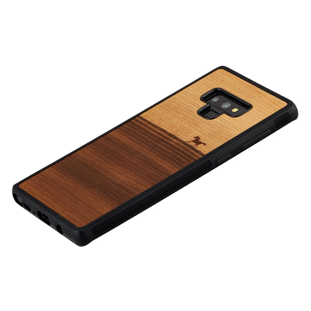 Man&Wood Nugarėlė skirta Samsung Galaxy Note 9, Mustang, Juoda kaina ir informacija | Telefono dėklai | pigu.lt