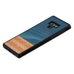 MAN&WOOD SmartPhone case Galaxy Note 9 denim black цена и информация | Чехлы для телефонов | pigu.lt